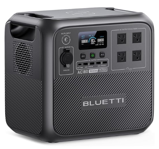 Bluetti AC180 Power Station