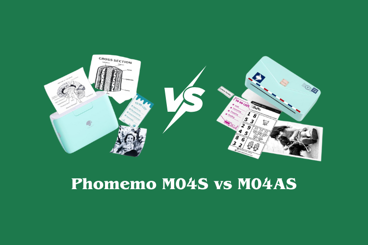 Phomemo M04S vs M04AS