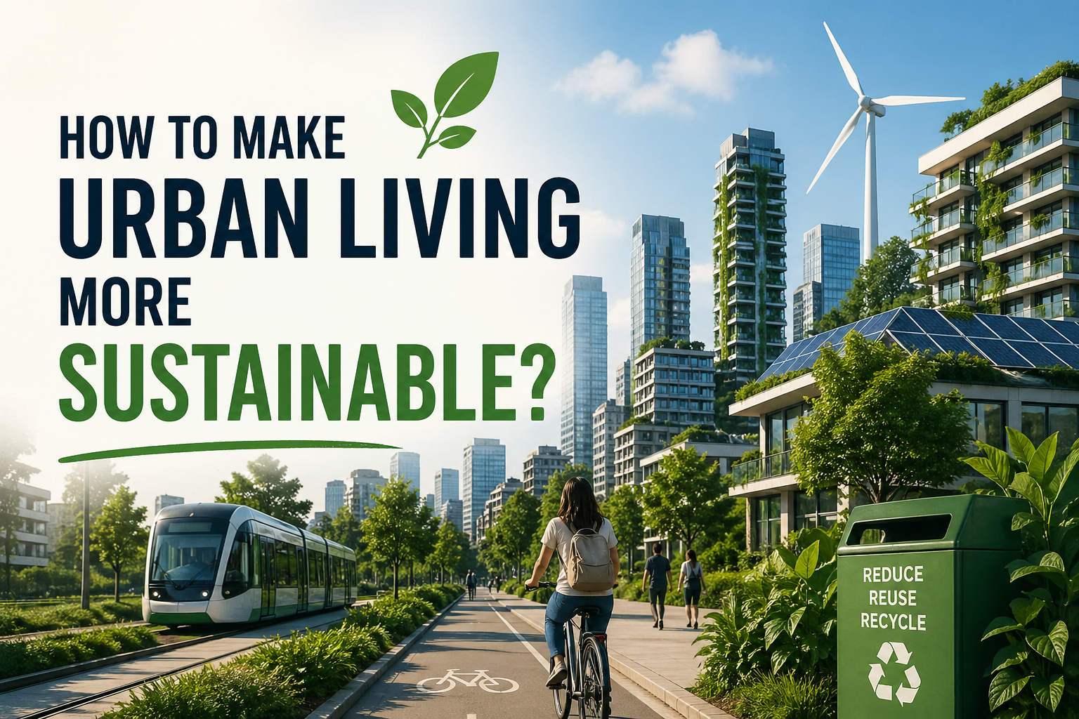 How To Make Urban Living More Sustainable