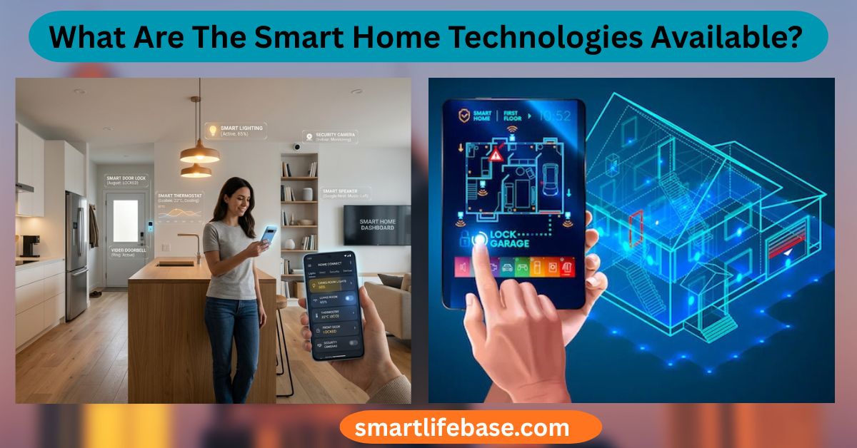 What Are The Smart Home Technologies Available