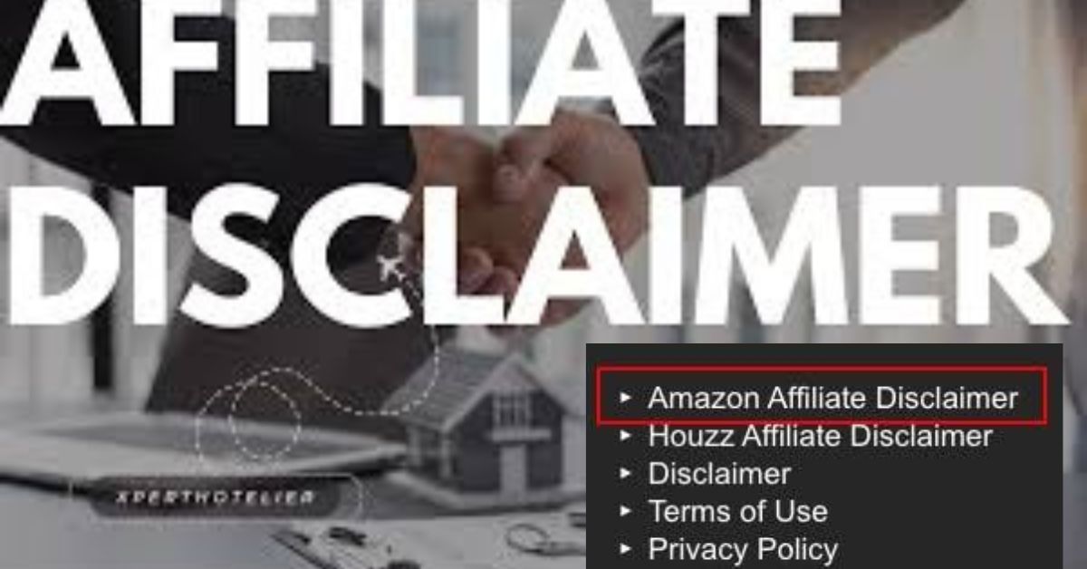 Affiliate Disclaimer