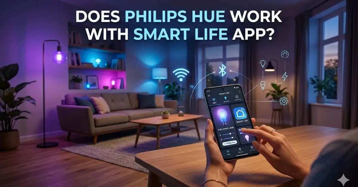 Does Philips Hue Work With Smart Life App