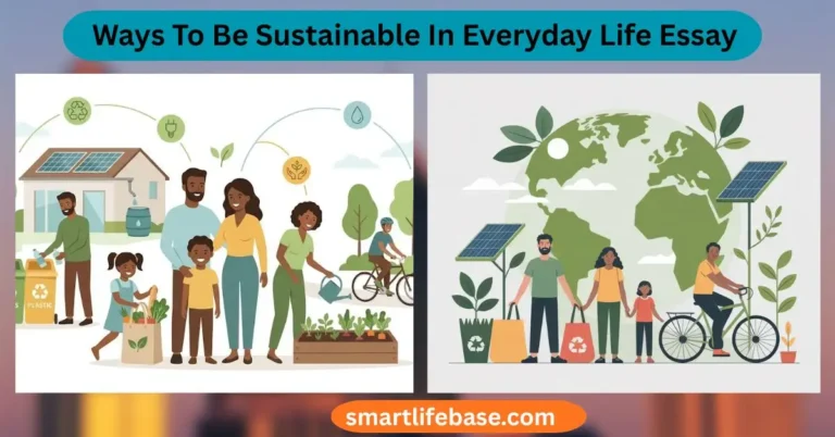 Ways To Be Sustainable In Everyday Life Essay