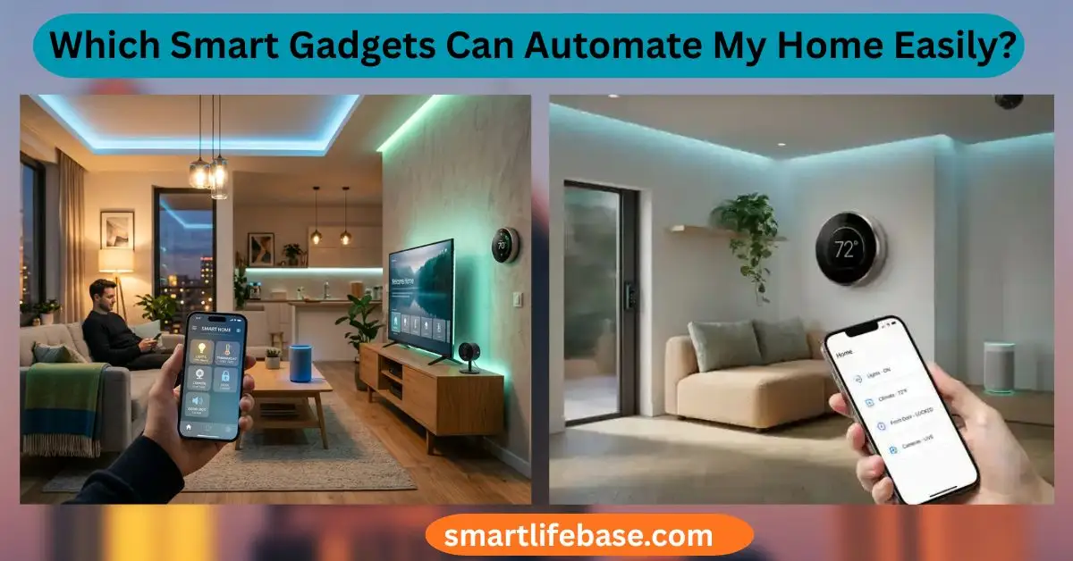 Which Smart Gadgets Can Automate My Home Easily
