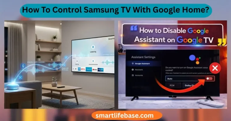 How To Control Samsung TV With Google Home
