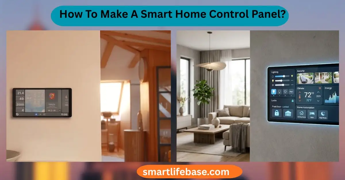 How To Make A Smart Home Control Panel