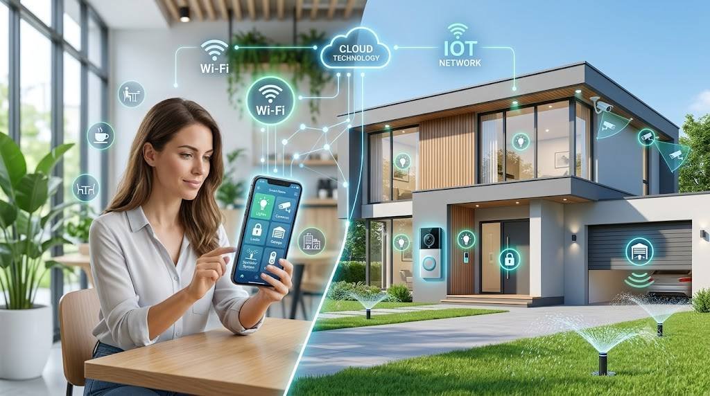 How Does Smart Home Tech Work Outside The House