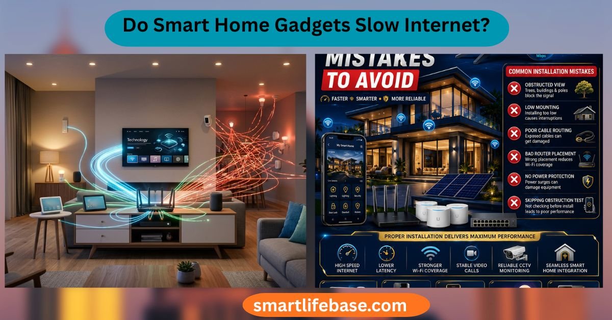 Do Smart Home Gadgets Slow Internet