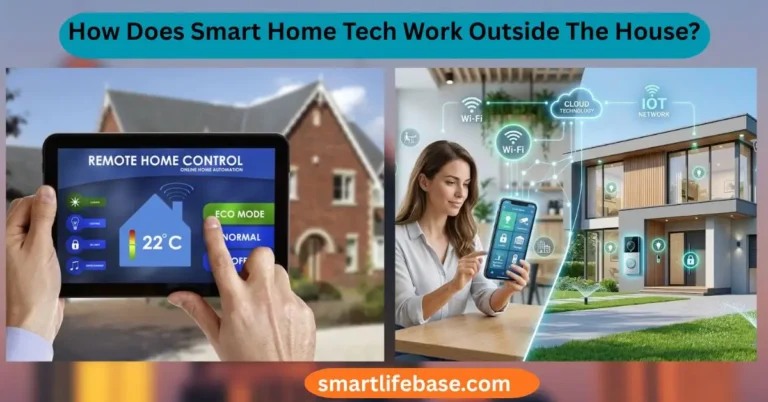 How Does Smart Home Tech Work Outside The House