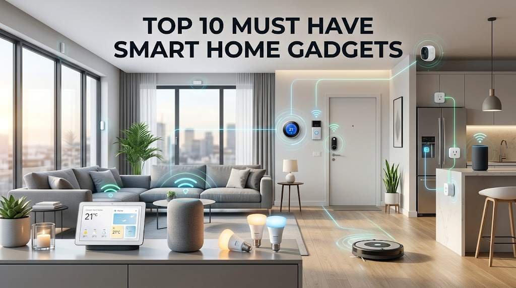 Top 10 Must Have Smart Home Gadgets