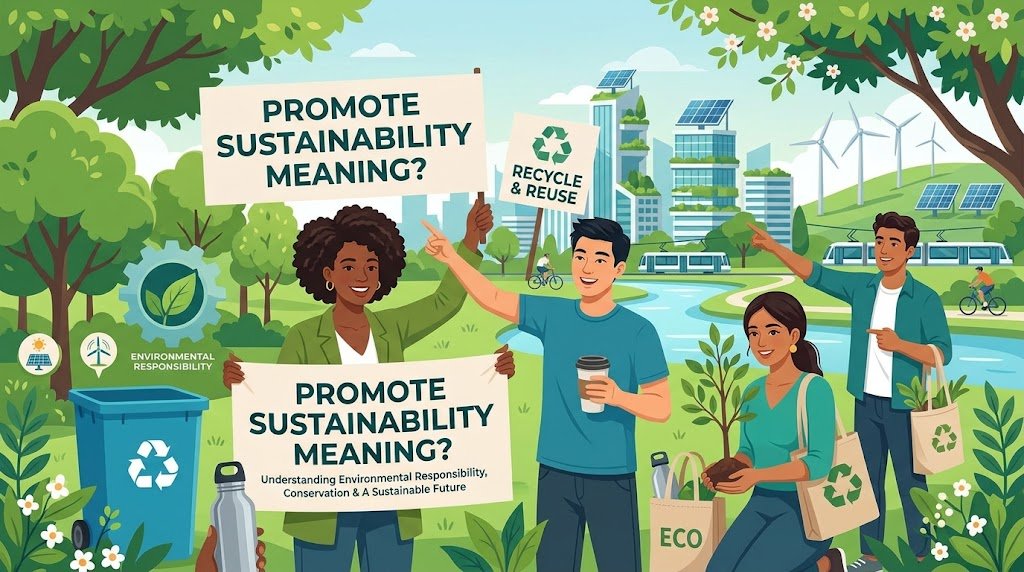 Promote Sustainability Meaning