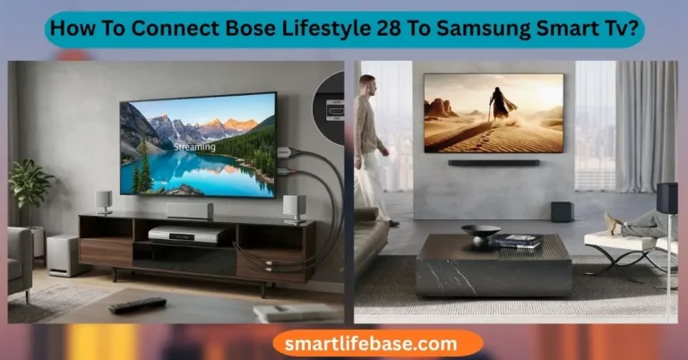 How To Connect Bose Lifestyle 28 To Samsung Smart Tv