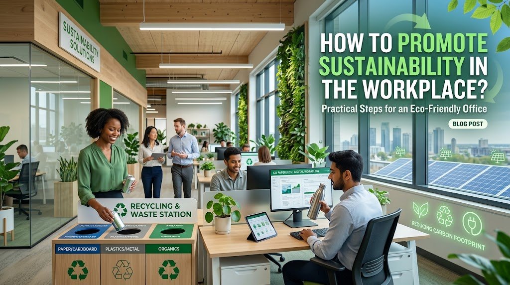 How To Promote Sustainability In The Workplace